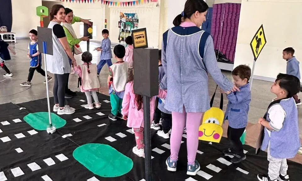 Educación vial para los más chicos en Rada Tilly