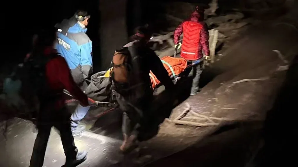 Rescate de una turista estadounidense en el sendero al Fitz Roy