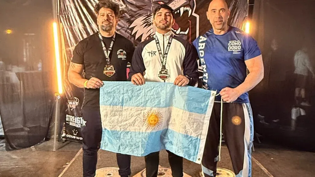 Rada Tilly sumó un campeón y un récord iberoamericano en powerlifting