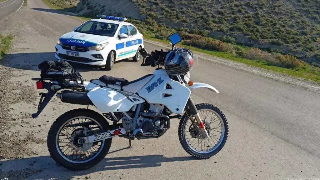 Motociclista de 70 años herido en un choque en la bajada de Los Palitos