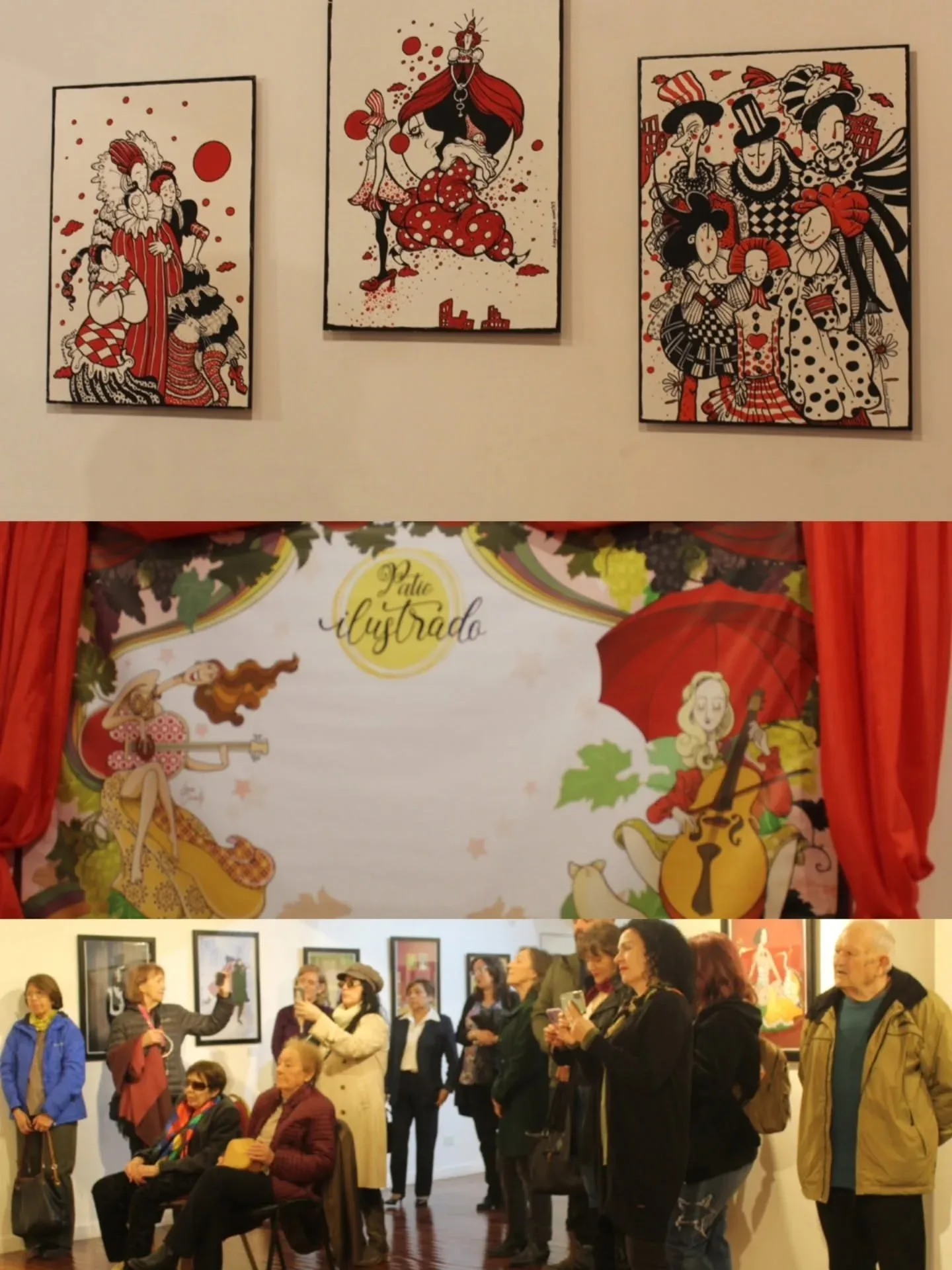Cierre de la retrospectiva de Liliana Ostrovsky en el Centro Cultural Sahdi