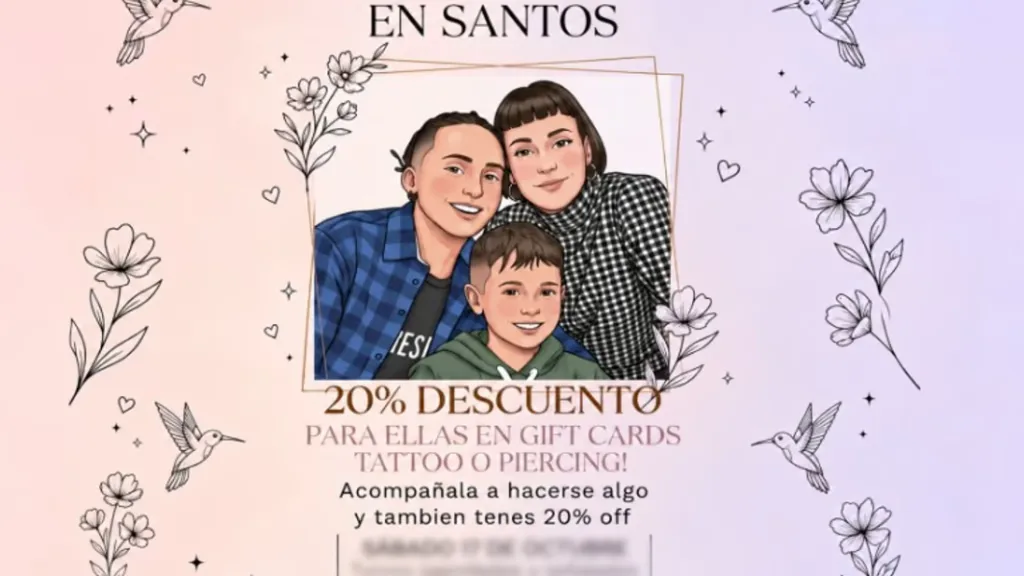 Polemica por un aviso del Día de la Madre con la imagen de Lucio Dupuy