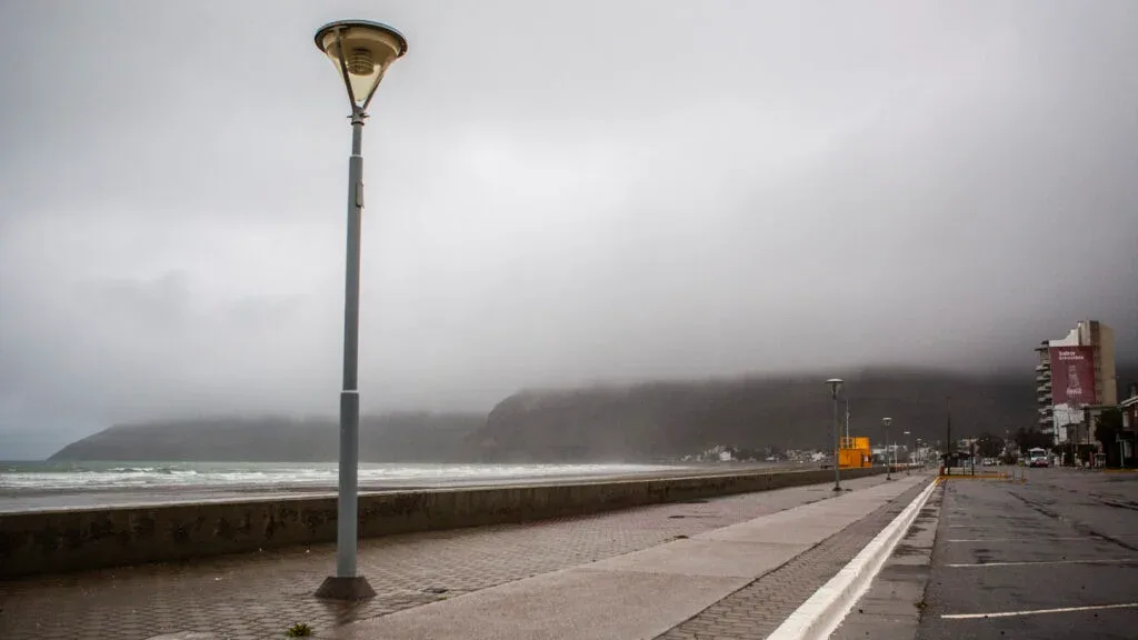 Dos alertas amarillas rigen en Chubut por lluvias y tormentas