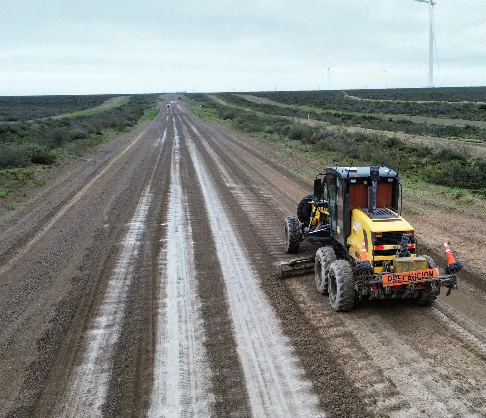 Chubut: alerta amarilla y cortes en rutas y reservas por lluvias