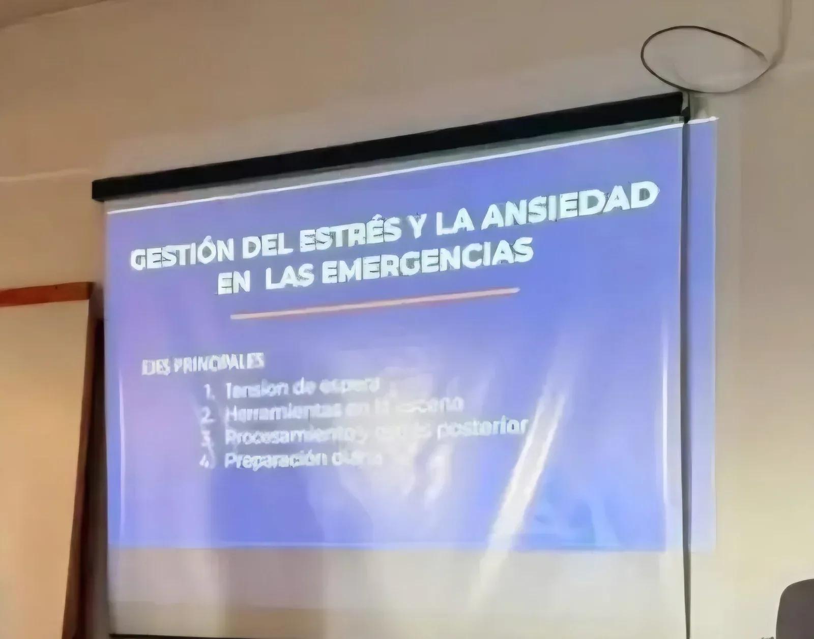 Capacitación en Rada Tilly para afrontar emergencias por El Niño