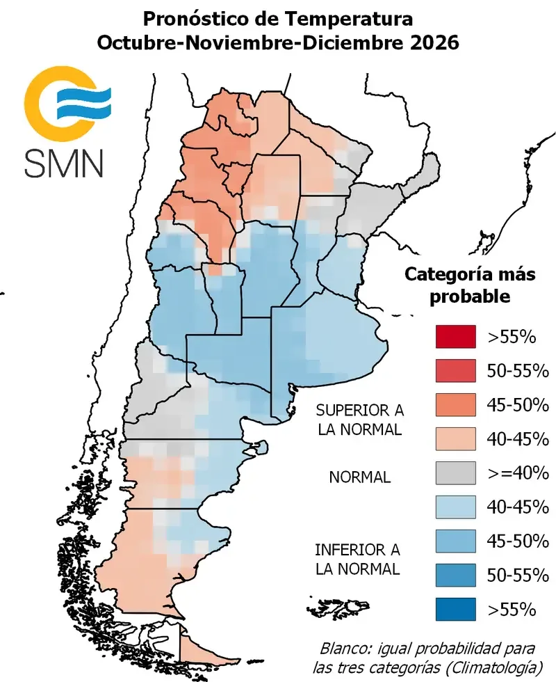 El Niño marca una primavera más húmeda y fresca en el este de Chubut