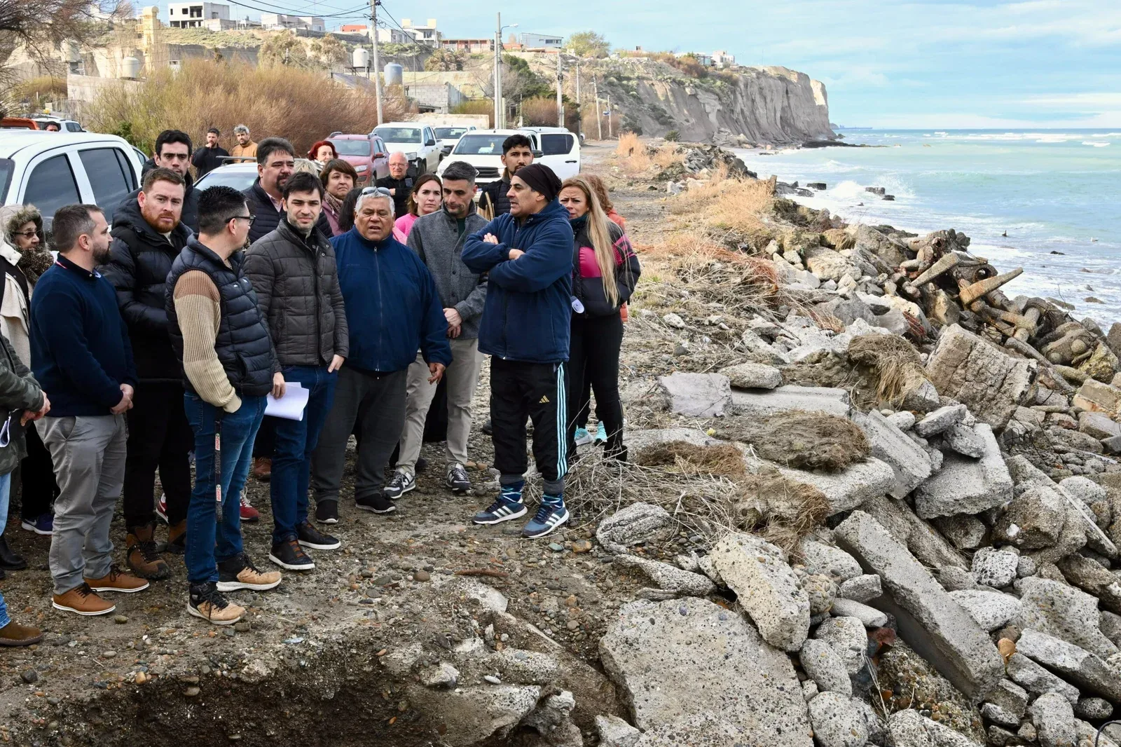 Chubut licita defensas costeras para el barrio Presidente Ortiz en Comodoro Rivadavia