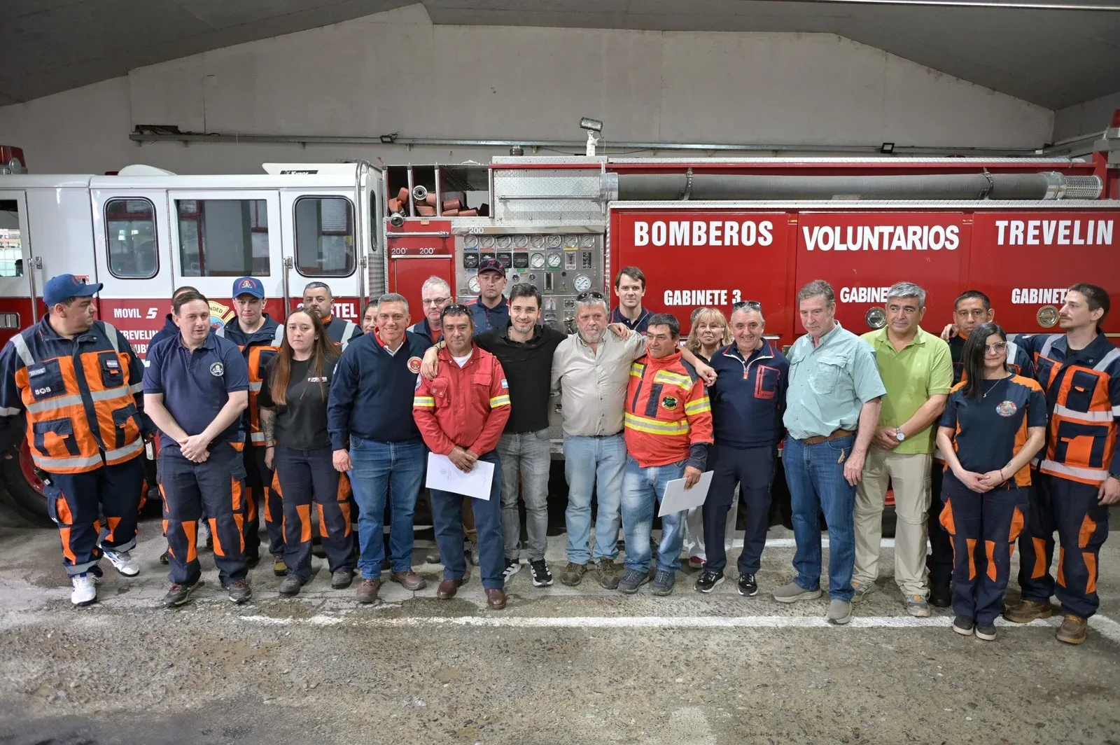 Chubut financiará ocho nuevos camiones para Bomberos Voluntarios