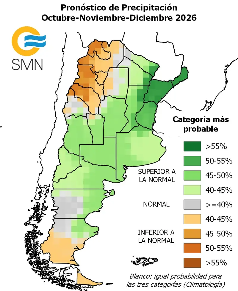 El Niño marca una primavera más húmeda y fresca en el este de Chubut
