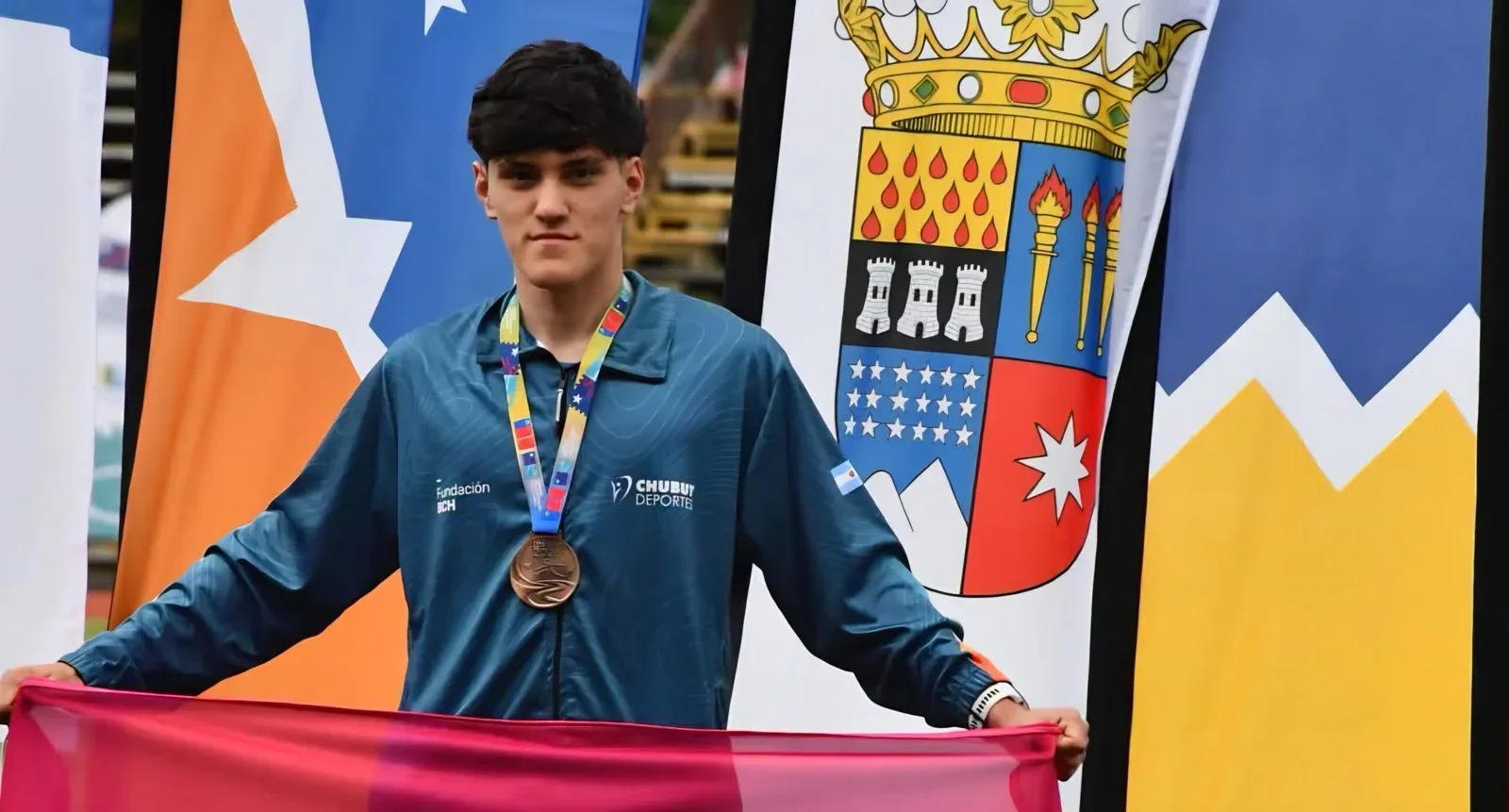 Bonelli subió al podio en Valdivia con un tercer puesto en los 400 metros