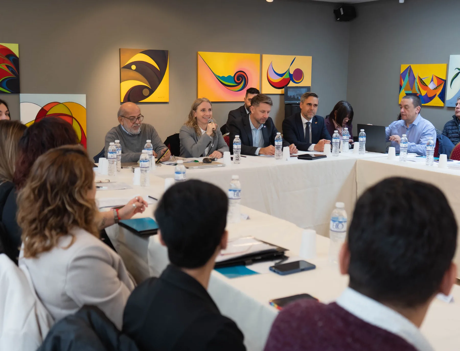 Rada Tilly reunió a funcionarios provinciales y municipales por la coordinación fiscal