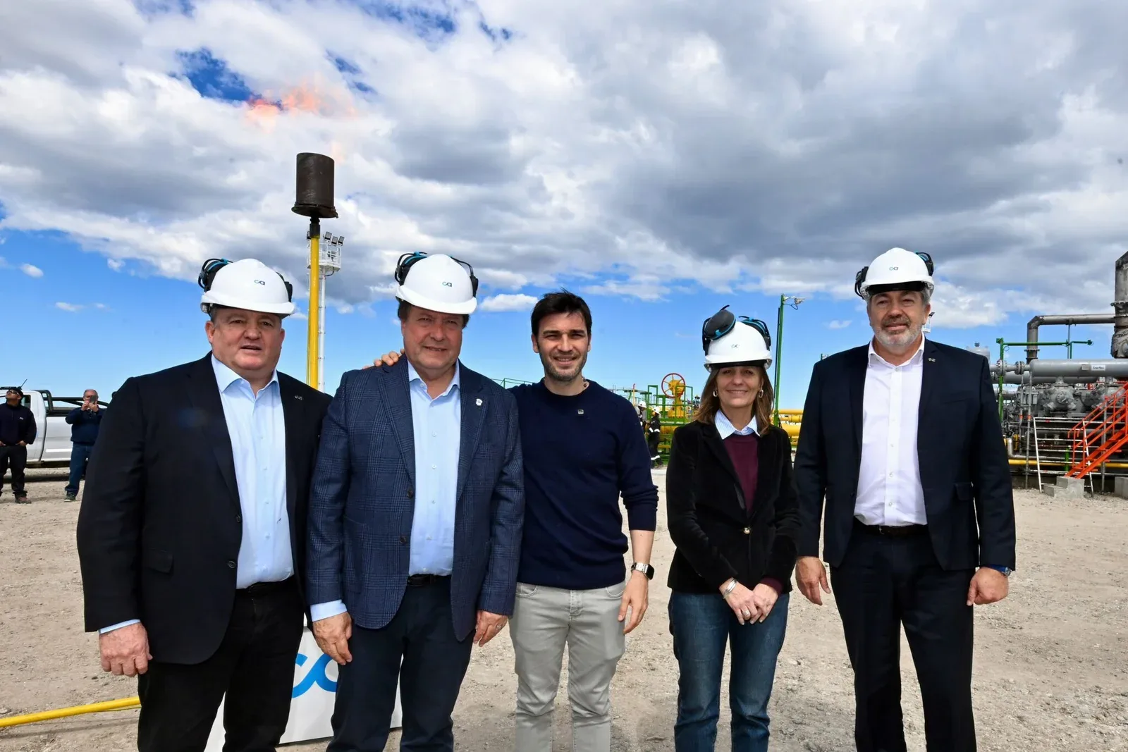 Holdich ya comprime: la Patagonia suma gas para 25 localidades