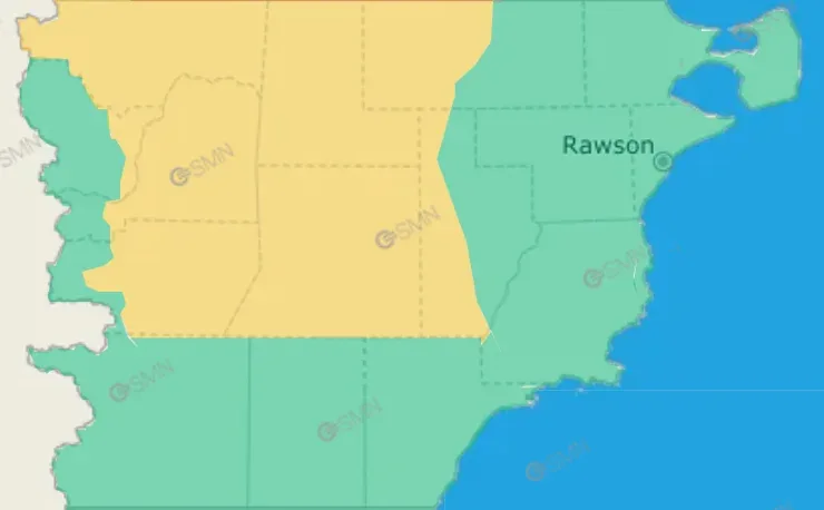 Alerta amarilla por tormentas en el interior de Chubut