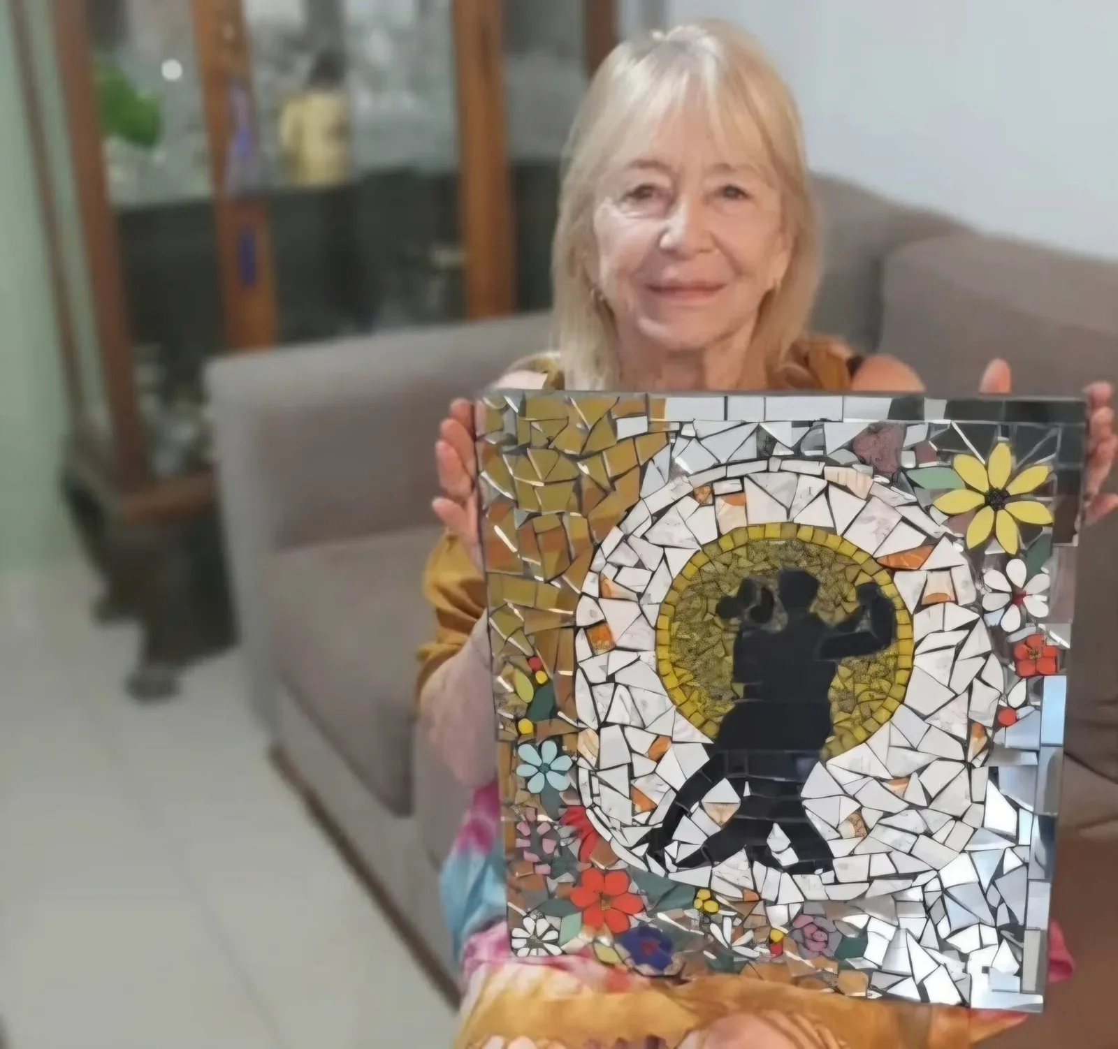 Mosaico veneciano: seminario para crear una mesa en Rada Tilly